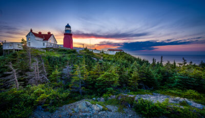 Long Point Lighthouse Twillingate Newfoundland 3D Model